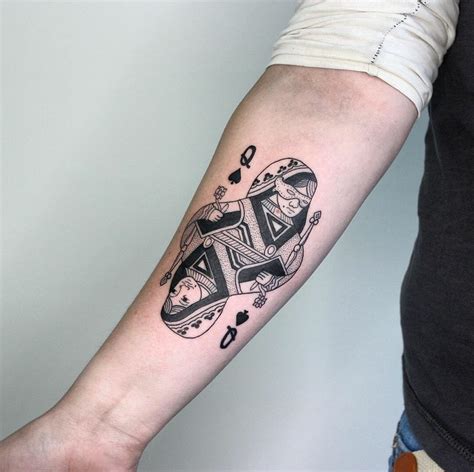 queen of spade tattoo|66 Amazing Queen Of Spades Tattoo Designs For 2024!.